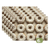 Donuts - Chocolade - Wit - Beige Placemat vinyl groot -zzsfeer3_Kitchenyeah-website