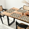 Donuts - Chocolade - Wit - Beige Placemat vinyl groot -zzsfeer4_Kitchenyeah-website