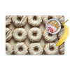 Donuts - Chocolade - Wit - Beige Placemat vinyl groot -zzzproduct_Kitchenyeah-website