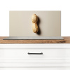 Pinda - Ruw - Beige Spatscherm Aluminium klein -3d_zonderpan