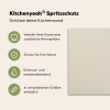 Pinda - Ruw - Beige Spatscherm Aluminium klein -zdetails_DE