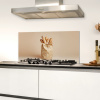 Baguette - Brood - Stokbrood - Beige Spatscherm Aluminium klein -sfeer4