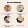 Baguette - Brood - Stokbrood - Beige Spatscherm Aluminium klein -zgebruik_DE