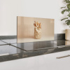 Baguette - Brood - Stokbrood - Beige Spatscherm Aluminium klein -zzproduct_nieuw