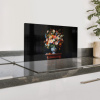 Boeket - Roze - Bloemen - Vaas Spatscherm Aluminium klein -zzproduct_nieuw