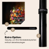 Kleur - Bloemen - Vintage - Bloemenvaas Inductie beschermer vinyl 3mm klein -zzzzzzz-induclip_DE