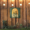 Plant - Bloemen - Wit tuinposter los doek klein -sfeer1