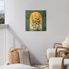 Plant - Bloemen - Wit tuinposter los doek klein -sfeer8