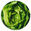 Groente - Sla - Groen KitchenYeah - Keuken - Wandcirkel Forex klein -3d