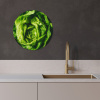 Groente - Sla - Groen KitchenYeah - Keuken - Wandcirkel Forex klein -sfeer1