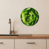 Groente - Sla - Groen KitchenYeah - Keuken - Wandcirkel Forex klein -sfeer3