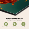Vrouw - Sinaasappel - Bessen - Oranje Spatscherm Aluminium klein -zcloseup_DE