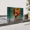Vrouw - Sinaasappel - Bessen - Oranje Spatscherm Aluminium klein -zzproduct_nieuw