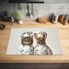 Kat - Hond - Kokskleding Inductie beschermer vinyl 3mm klein -sfeer5