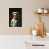 Konijn - Kok - Dier KitchenYeah - Keuken - Canvas klein -sfeer1