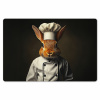 Konijn - Kok - Dier Placemat vinyl groot -zzsfeer1_Kitchenyeah-website