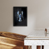 Kreeft - Delftsblauw - Schild - Stoer KitchenYeah - Keuken - Fotolijst klein -sfeer3