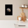 Croissant - Bloemenpatroon - Delftsblauw KitchenYeah - Keuken - Canvas klein -sfeer1