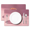 Grapefruit - Roze - Disco - Shiny Placemat vinyl groot -zzsfeer2_Kitchenyeah-website