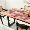 Grapefruit - Roze - Disco - Shiny Placemat vinyl groot -zzsfeer4_Kitchenyeah-website