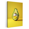 Avocado - Discobal - Geel - Glitter KitchenYeah - Keuken - Canvas klein -3d