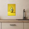 Avocado - Discobal - Geel - Glitter KitchenYeah - Keuken - Canvas klein -sfeer2