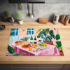 Tafel - Wijn - Fruit Inductie beschermer vinyl 3mm klein -sfeer5