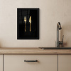 Bestek - Goud - Mes - Vork KitchenYeah - Keuken - Fotolijst klein -sfeer2