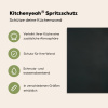 Vrouw - Golvende - Hoed Spatscherm Aluminium klein -zdetails_DE