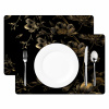 Midnachtstuin in Monochrome Goud Placemat vinyl groot -zzsfeer2_Kitchenyeah-website