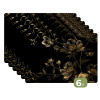 Midnachtstuin in Monochrome Goud Placemat vinyl groot -zzsfeer3_Kitchenyeah-website