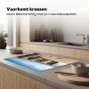 Verweerde Palen op het Strand Inductie beschermer vinyl 3mm klein -sfeer1