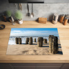 Verweerde Palen op het Strand Inductie beschermer vinyl 3mm klein -sfeer5