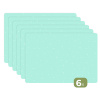 Blauw - Groen - Pastel - Stippen Placemat vinyl groot -zzsfeer3_Kitchenyeah-website