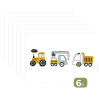 Voertuigen - Kinderen - Jongens - Tractor Placemat vinyl groot -zzsfeer3_Kitchenyeah-website