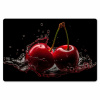 Kersen - Rood - Fruit - Water - Zwart Placemat vinyl groot -zzsfeer1_Kitchenyeah-website