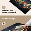 Kruiden - Specerijen - Betonlook - Stilleven Inductie beschermer vinyl 3mm klein -tsfeer6_DE
