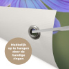 Bloem - Close up - Paars tuinposter los doek klein -sfeer5