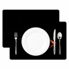 Kreeft - Oranje - Zwart - Opvallend Placemat vinyl groot -zzsfeer2_Kitchenyeah-website