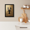 Kreeft - Zwart - Goud - Luxe KitchenYeah - Keuken - Fotolijst klein -sfeer1