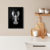 Kreeft - Zilver - Metallic - Luxe KitchenYeah - Keuken - Fotolijst klein -sfeer1