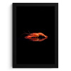 Kreeft - Oranje - Zwart - Opvallend KitchenYeah - Keuken - Fotolijst klein -3d