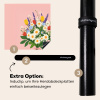 Bloemen - Lint - Kaartje Inductie beschermer vinyl 3mm klein -zzzzzzz-induclip_DE