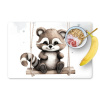 Wasbeer - Dier - Kinderen - Babykamer - Kinderkamer Placemat vinyl groot -zzzproduct_Kitchenyeah-website