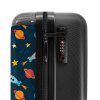 Ruimteraketten NBS - Handbagage koffer - Unisex middel -slot