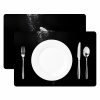 Koi - Vis - Wit - Zwart Placemat vinyl groot -zzsfeer2_Kitchenyeah-website
