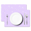Lila Sterrenhemel Placemat vinyl groot -zzsfeer2_Kitchenyeah-website