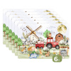 Boerderij in het Maanlicht Placemat vinyl groot -zzsfeer3_Kitchenyeah-website