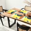 Abstracte Zomermiddag Placemat vinyl groot -zzsfeer4_Kitchenyeah-website