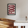 Eten - Japandi - Rood - Decoratie KitchenYeah - Keuken - Fotolijst klein -sfeer3